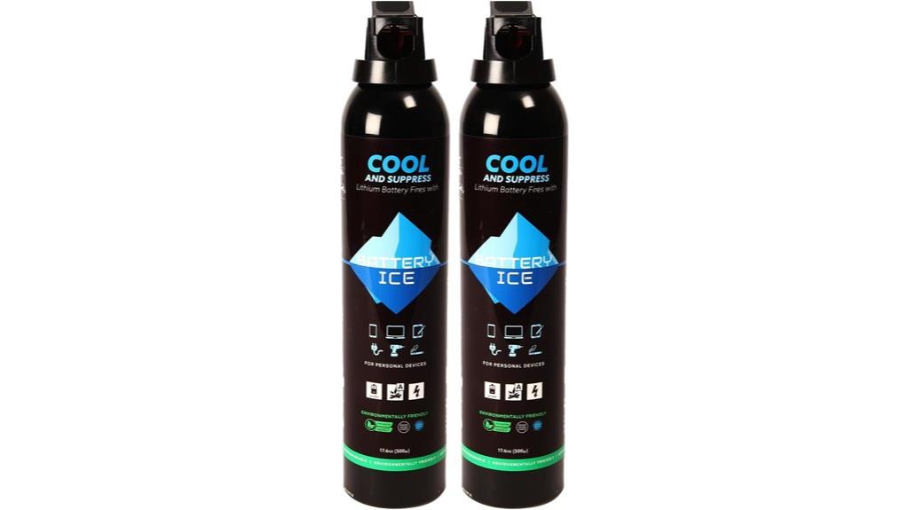 battery fire suppression pack