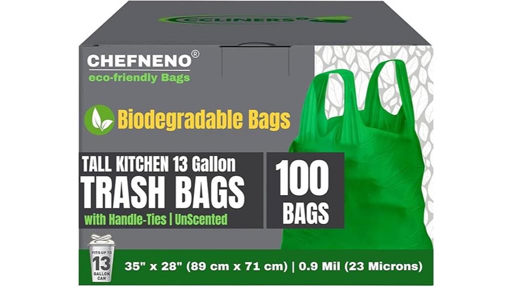 biodegradable kitchen trash bags