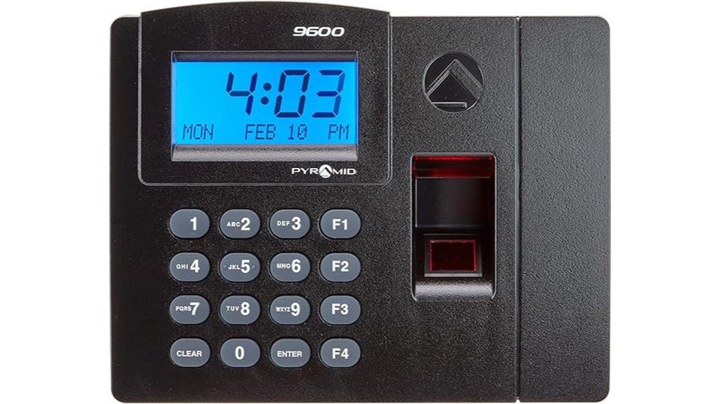 biometric fingerprint time clock