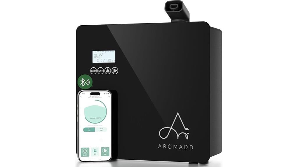 black 2025 smart scent machine