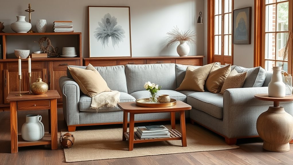 blend vintage with modern