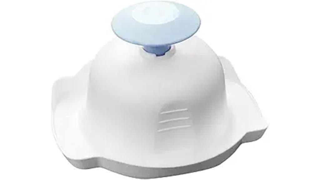 blue mandolin food holder