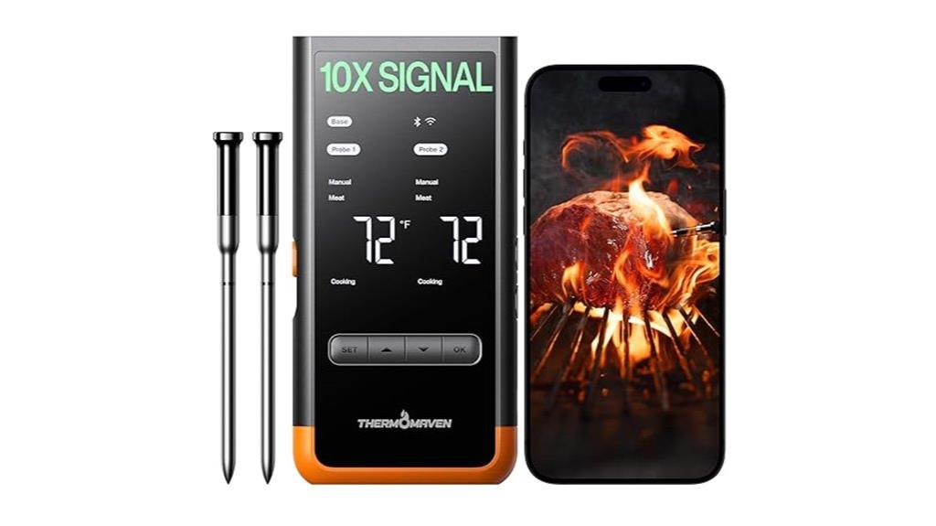 bluetooth meat thermometer probes