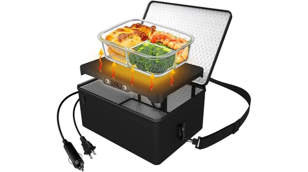 car compatible portable food warmer