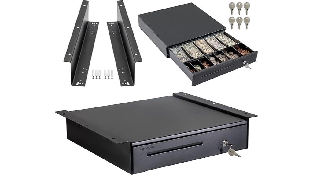 cash register drawer with mount