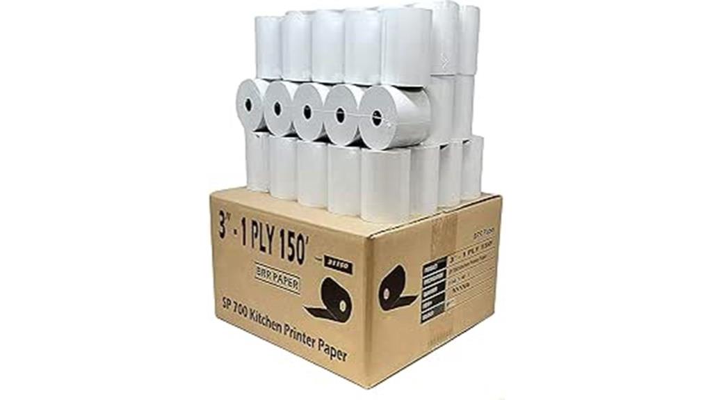 cash register paper rolls