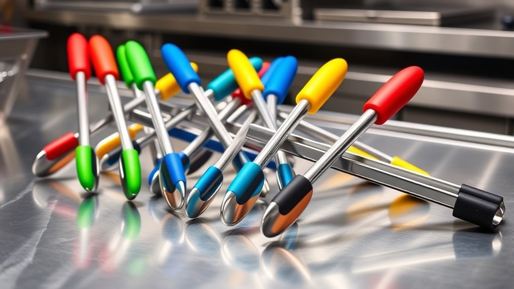 choosing durable color coded tongs