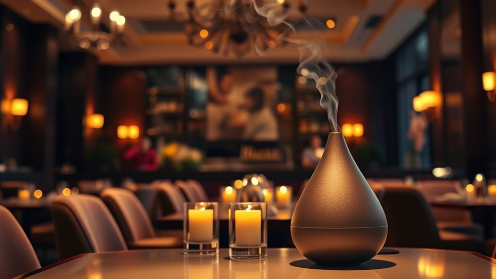 choosing restaurant scent diffuser