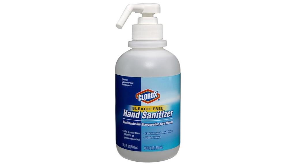 clorox hand gel pump