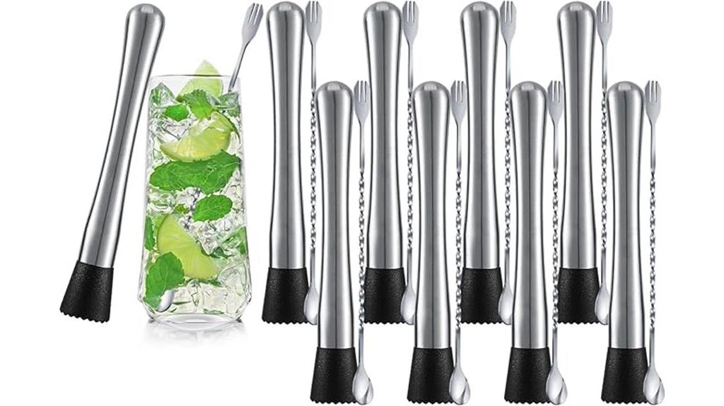 cocktail muddler bar spoon