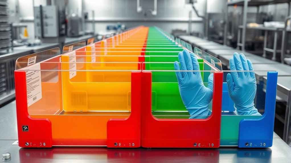 color coded labeling system