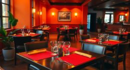 colors influence dining moods