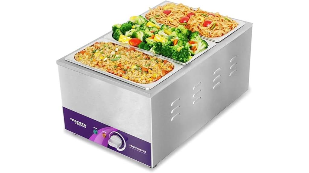 commercial 18l food warmer