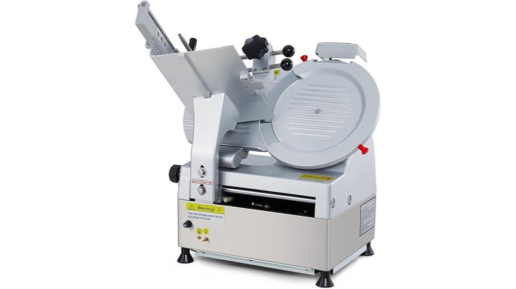 commercial 550w adjustable slicer