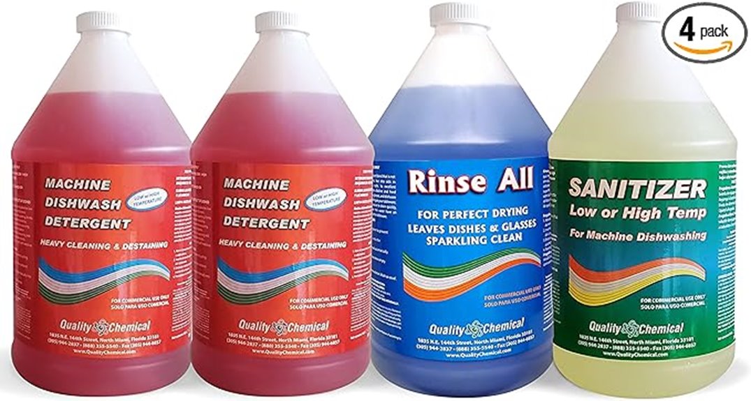 commercial dishwashing kit