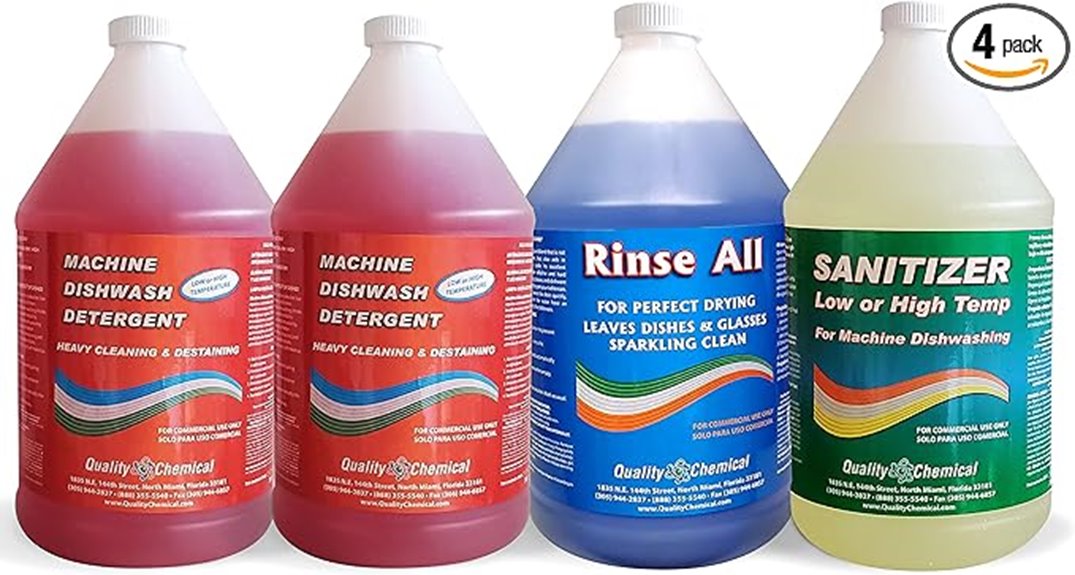commercial dishwashing kit