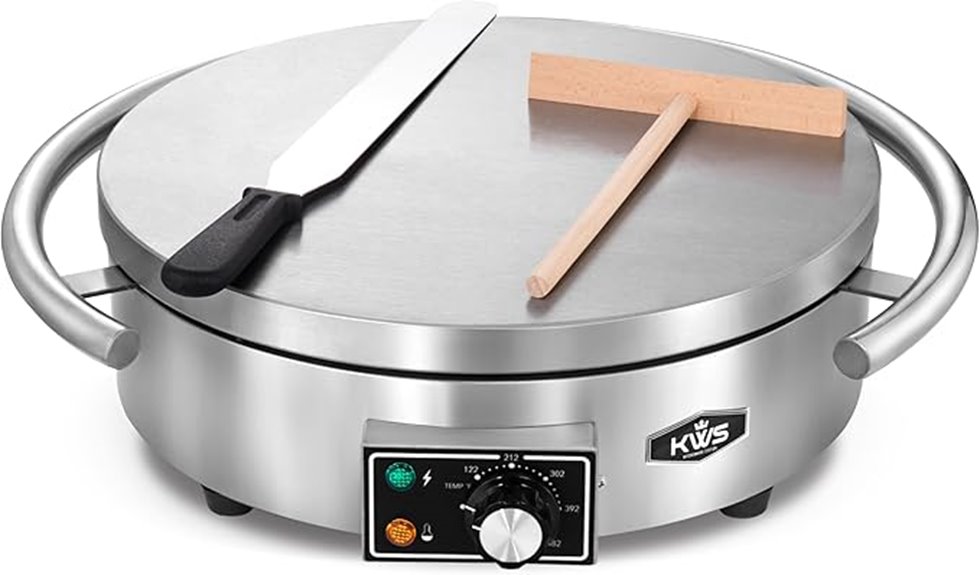 commercial electric crepe maker