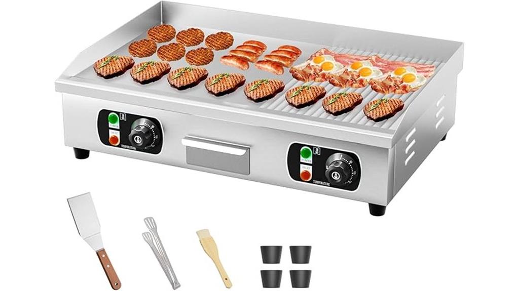 commercial electric griddle