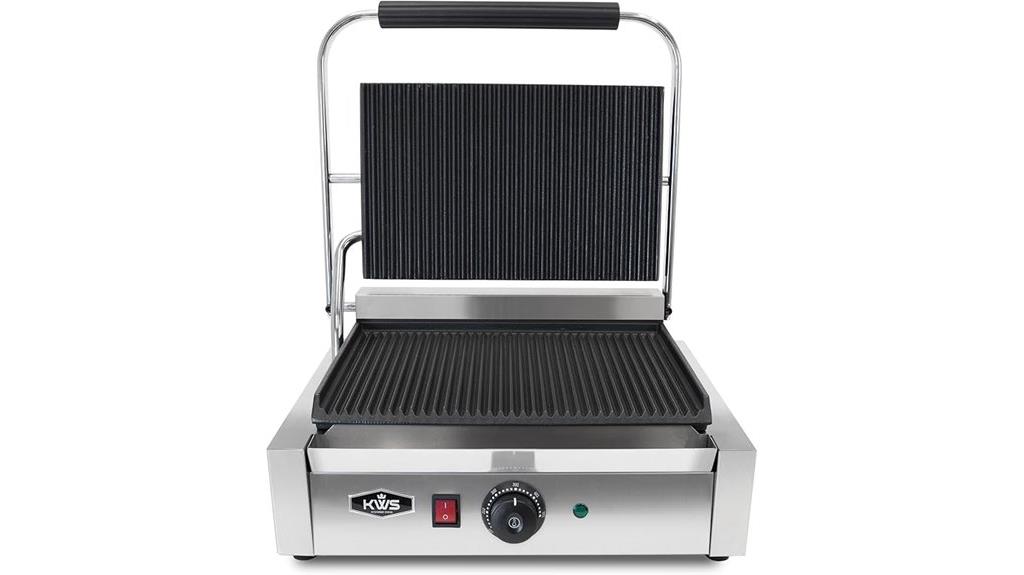 commercial electric panini grill
