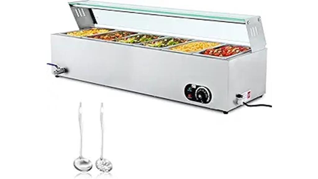 commercial food warmer container