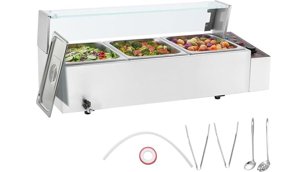 commercial food warmer unit