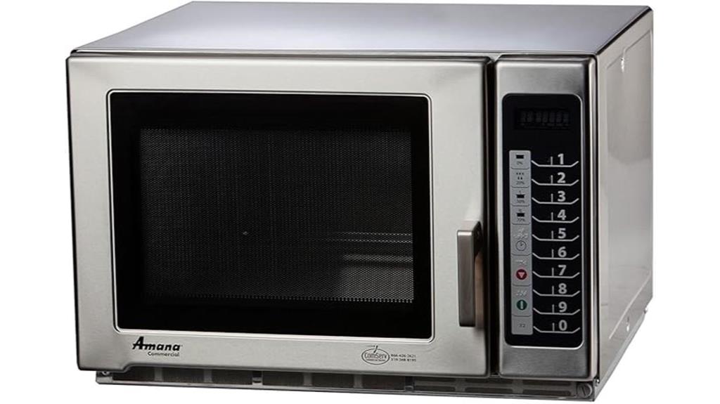 commercial high wattage microwave