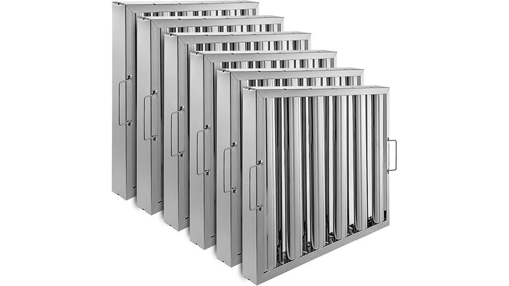 commercial hood filter pack