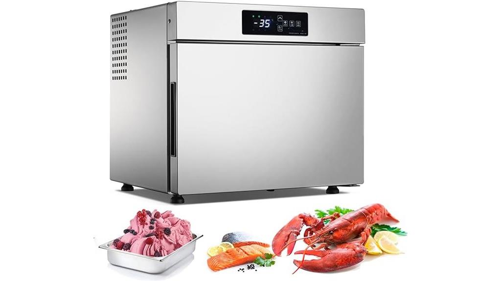 commercial shock freezing appliance