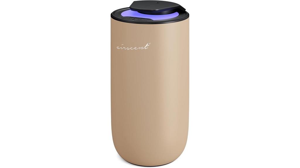 compact waterless fragrance diffuser