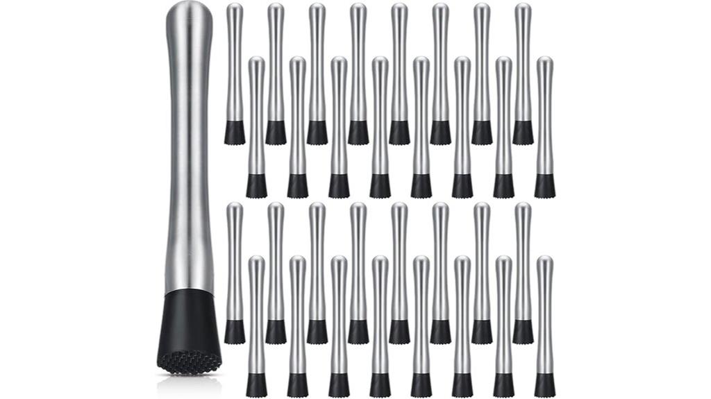 complete cocktail muddler set