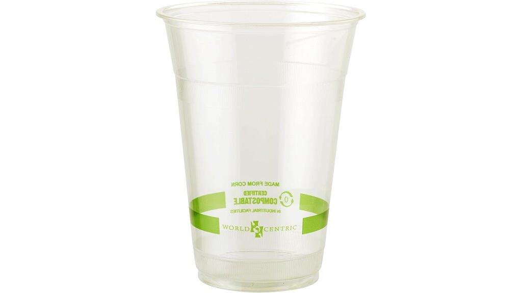 compostable 16oz cups pack