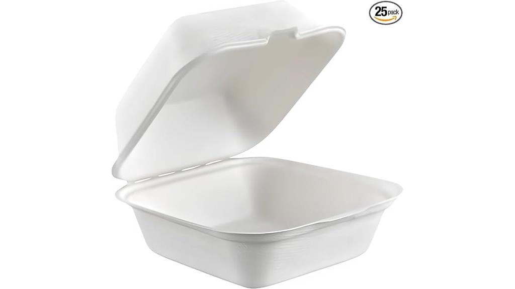 compostable clamshell food containers