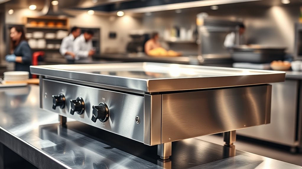 cooking surface temperature durability
