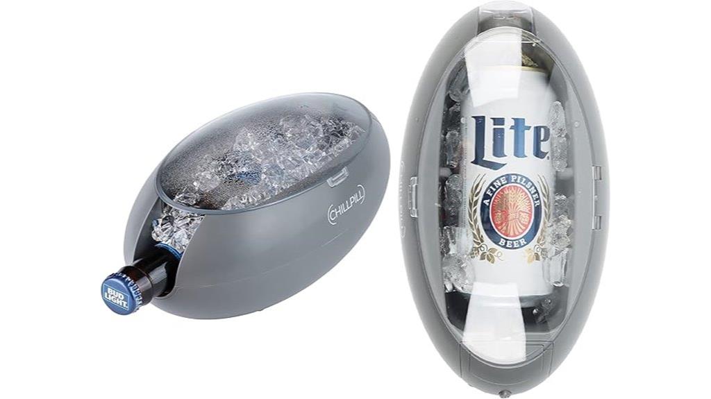 cools drinks quickly