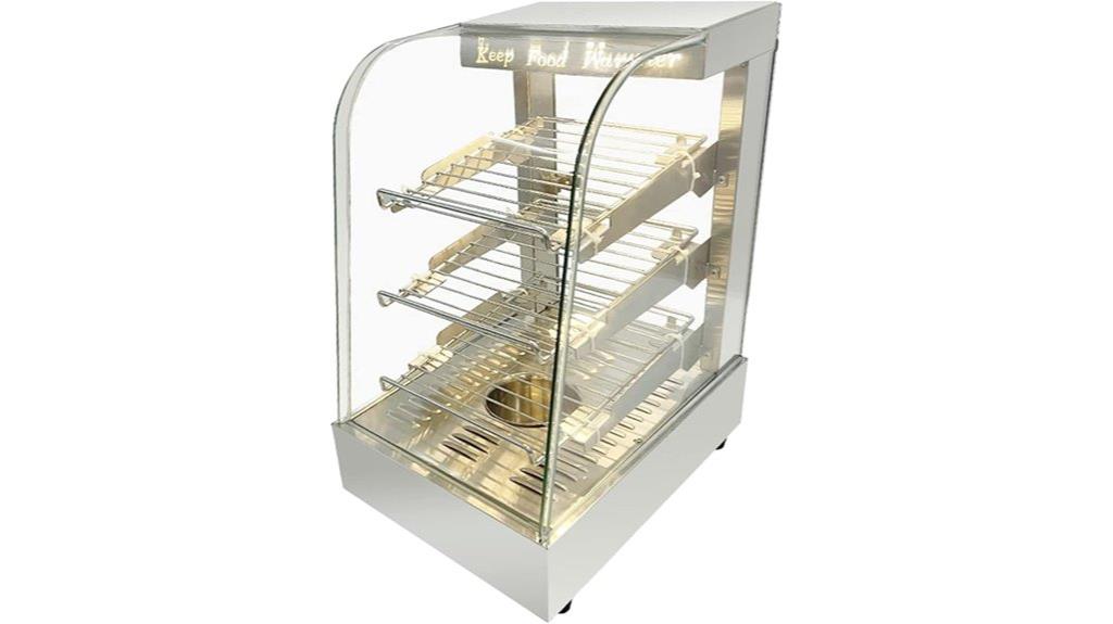 countertop food display case