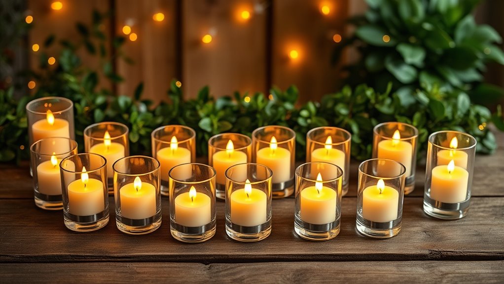 cozy reusable led candle sets