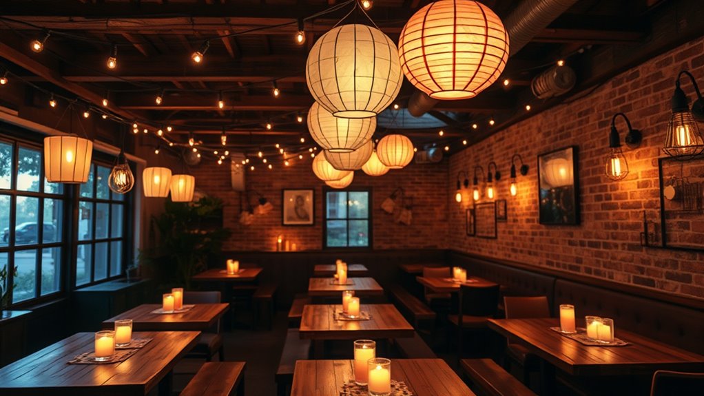 create mood with lighting