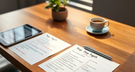 creating effective prep sheets