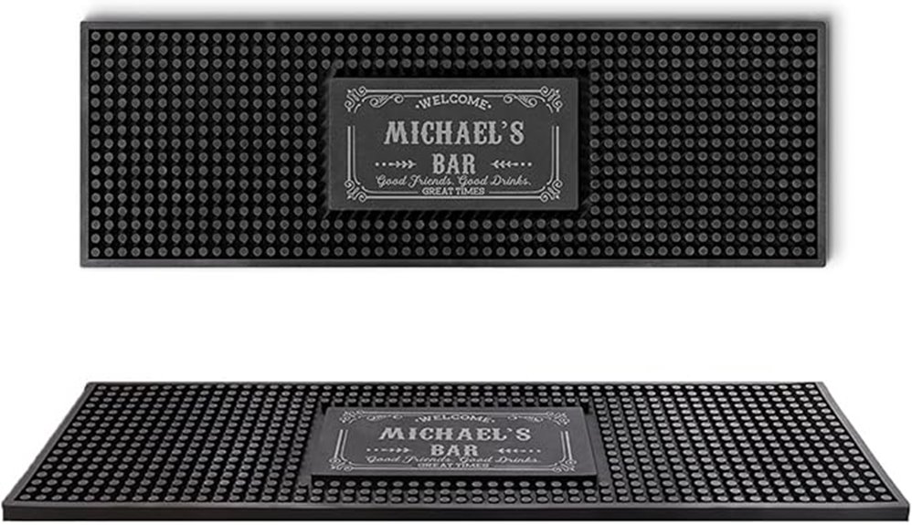 custom callie bar mat