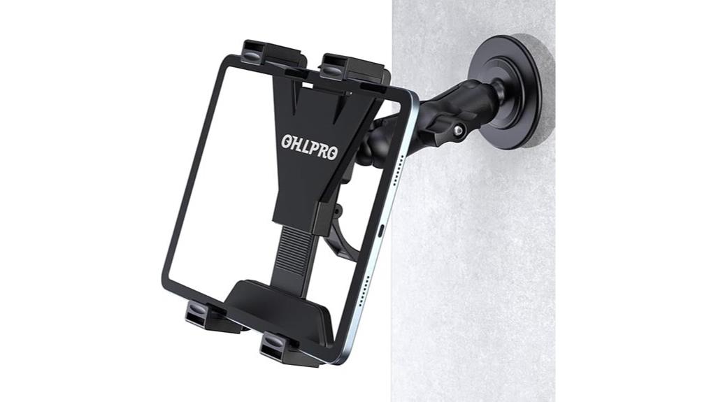 damage free sticky tablet mount