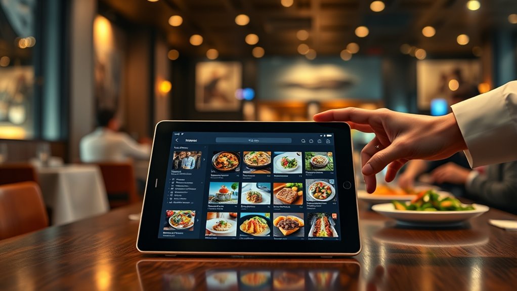 data driven menu customization