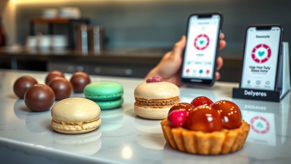 desserts delivered exclusively online