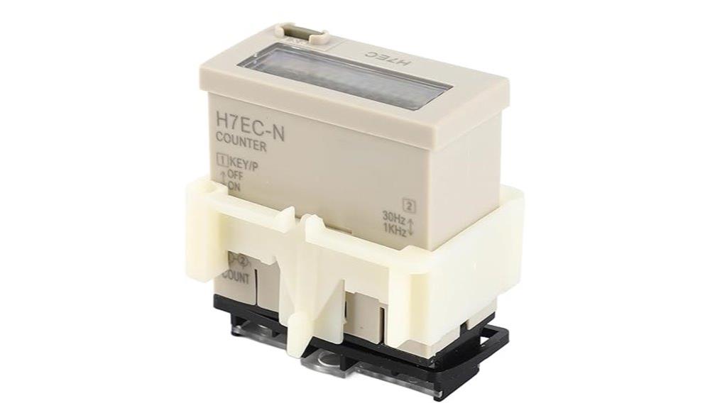 digital counter with holder