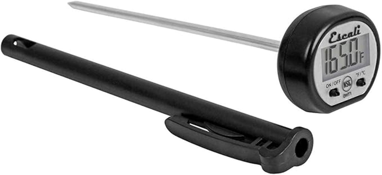 digital kitchen thermometer extension