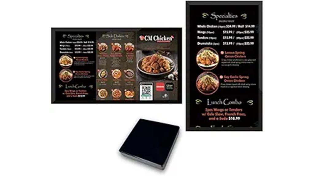 digital signage with storage