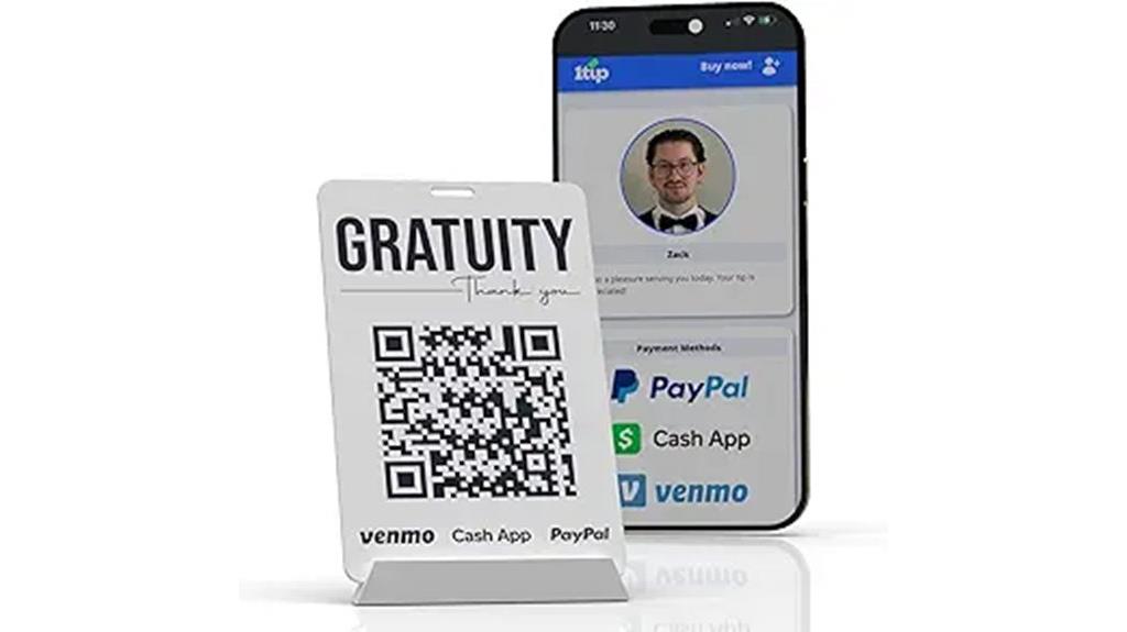 digital tipping with nfc