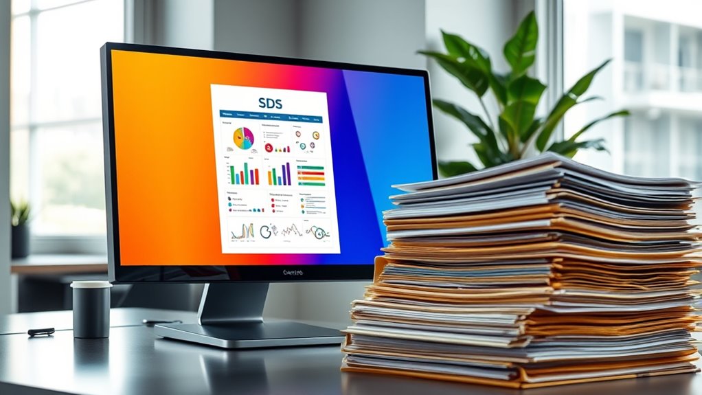 digital versus paper sds