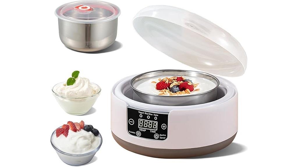 digital yogurt maker control