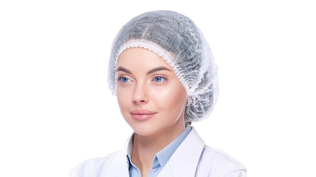 disposable food service caps