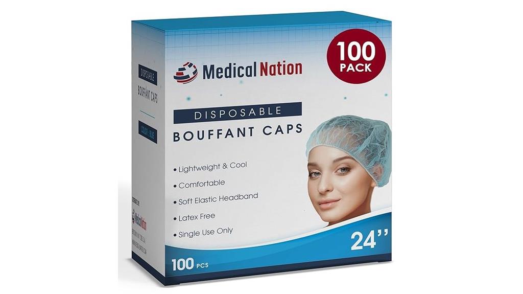 disposable hair net caps